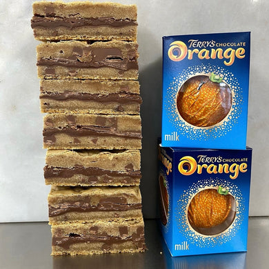 Terry’s Chocolate Orange Cookie Bar