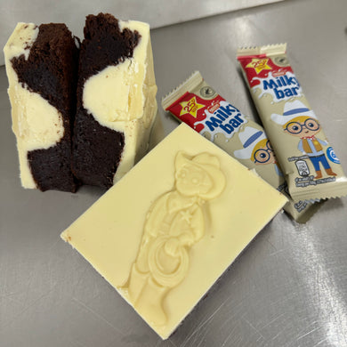 Milky Bar Stuffed Brownie